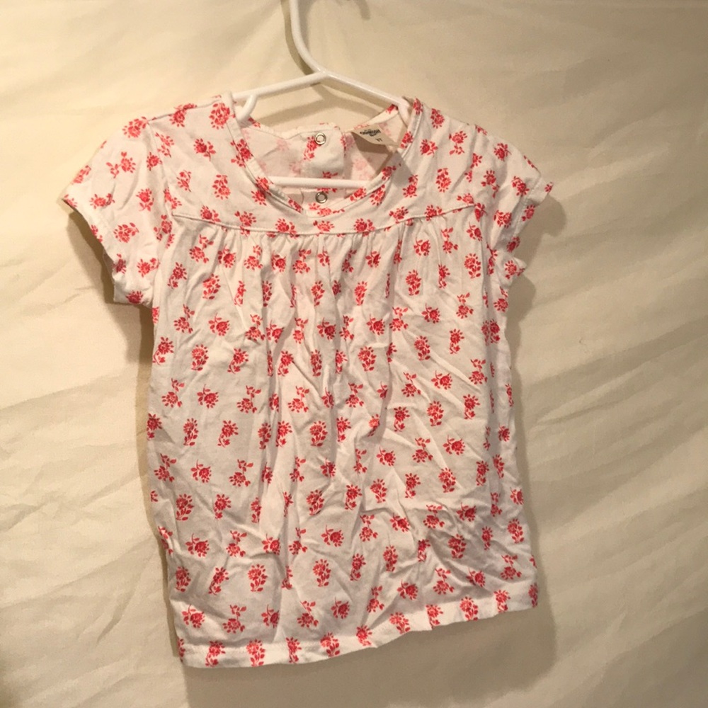 Girls 3T Floral print tee